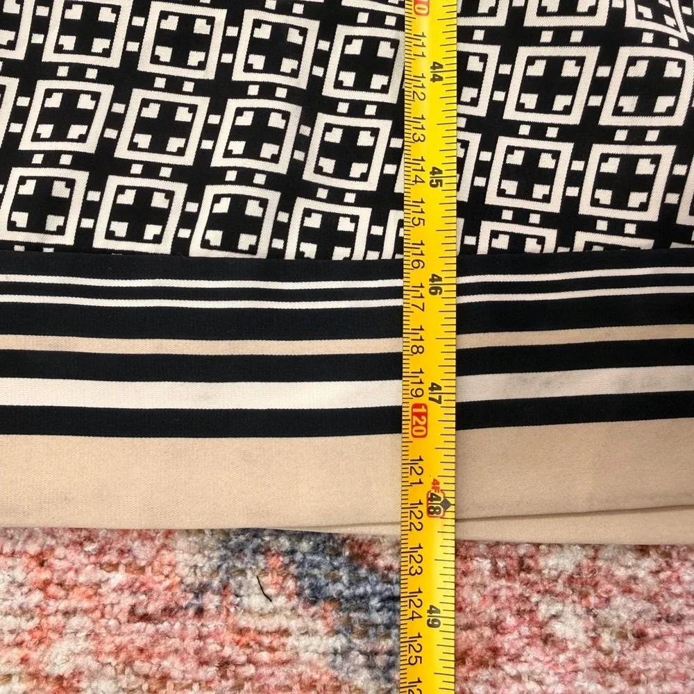 Abercrombie Fitch Geometric One Shoulder Maxi Dress Tie Detail Lined Size XSP